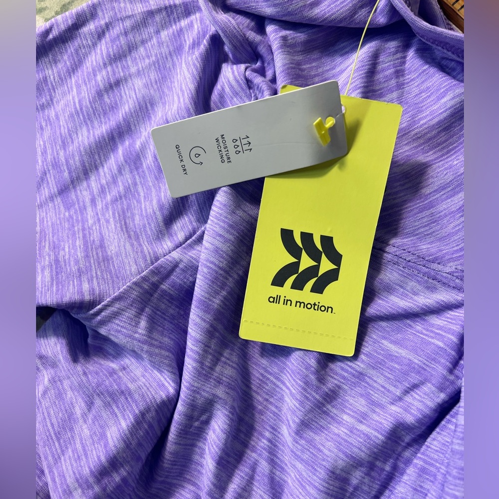 Target Lavender Crop Top - Picture 8 of 9